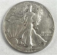 1946 Walking Liberty Silver Half Dollar, US 50c