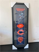 Framed Chicago Bears Sign