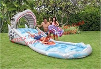 Intex inflatable great white surf’n slide