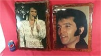 Elvis Presley Clock, & Plaque