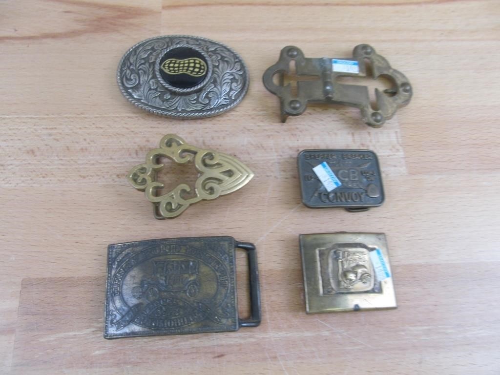 New, Old stock Belt Buckle Lot #2