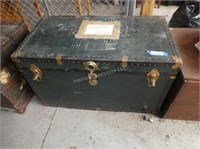 Old steamer trunk - 39" x 21" x 24"