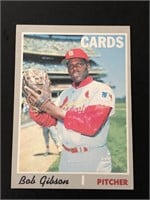 1970 Topps Bob Gibson Card #530 Cardinals HOF