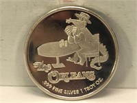 1 Ounce .999 Fine Silver Round - 2000 Tournament