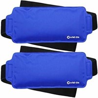 Ice Pack Wrap for Injuries Reusable (2-Piece Set)