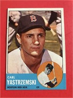 1963 Topps Carl Yastrzemski Red Sox HOF 'er