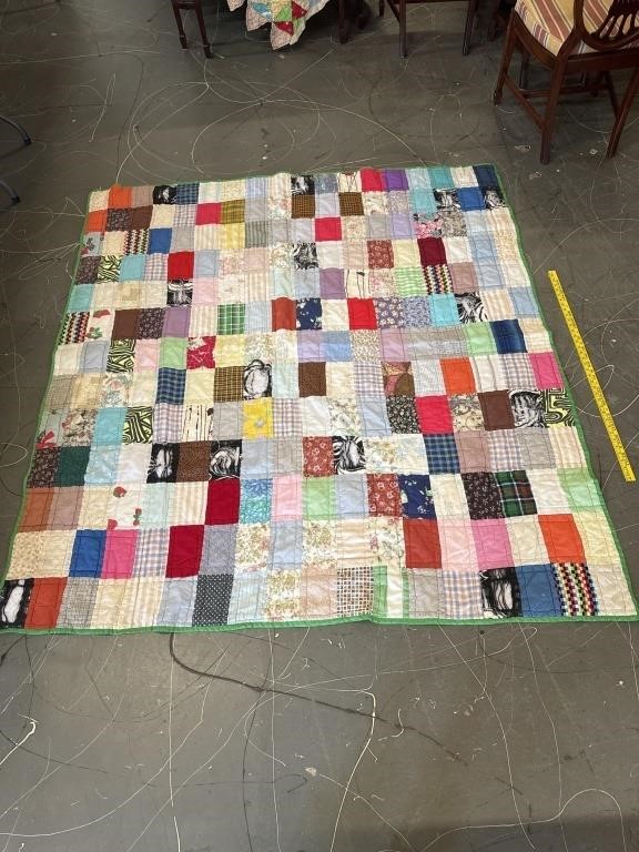 Vintage Hand Made Quilt