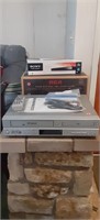 2 DVD Players & Video Cassette Recorder