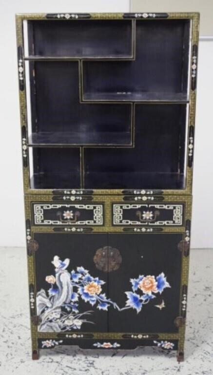 Oriental display / storage cabinet