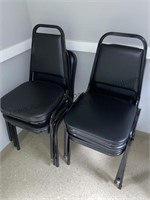 6 padded chairs