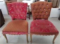 2 Vintage Chairs  35" tall
