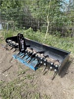 ***3 pt hitch 96 in land leveler w/ spikes