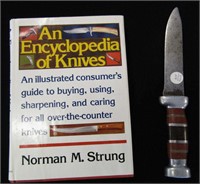 Knife & "Encyclopedia of Knives" Book