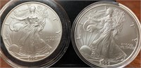 2004 and 2006 American Silver Eagle (UNC)