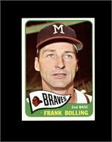1965 Topps #269 Frank Bolling EX to EX-MT+