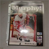 Detroit Free Press Detroit Red Wings Player Murphy