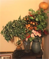 Lot of Assorted Faux Flowers