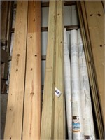 Lumber 4" x 4" X 14', 9 pieces
