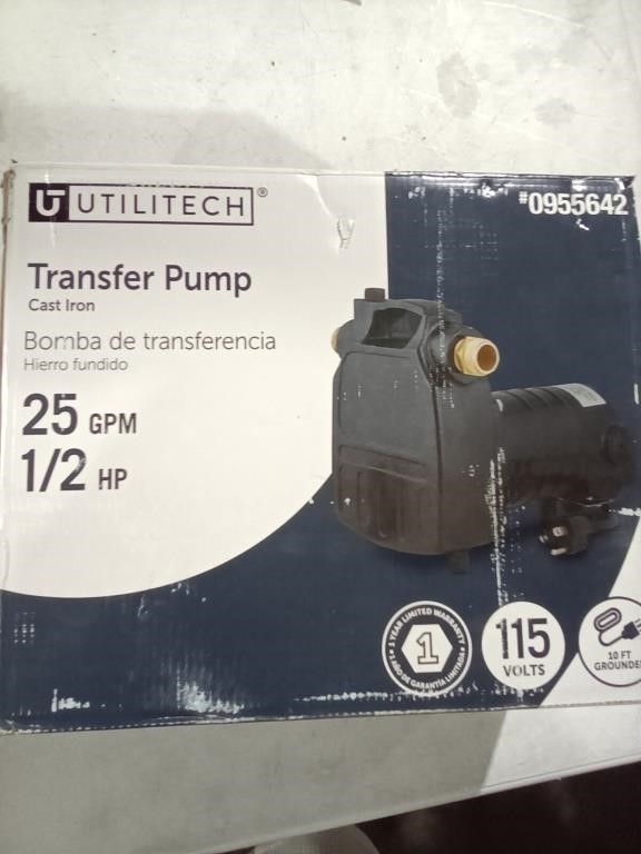 Utilitech Transfer Pump