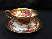 Royal Chelsea Bone China Teacup Saucer