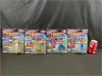 4x Starting Lineup Winners Circle Figures New