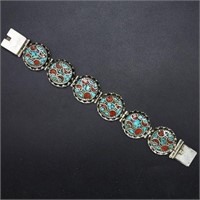 Tibet Hand Made Turquoise Bracelet