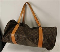 Louis Vuitton Brown Polochon Shoulder Bag