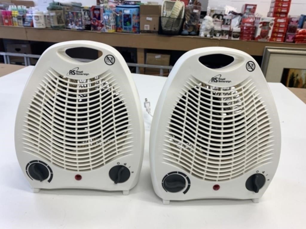 2 Working Royal Sovereign Heaters or Fan Only