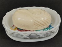 Paris Versailles Ceramic Soap Dish & Soap