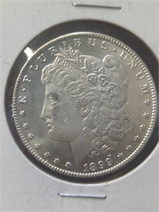 Uncirculated 1899 Morgan dollar token