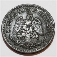 1919 MEXICO 10 CENTAVOS - Ultra Rare Large Bronze