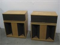 Vtg Two Belle Klipsch Loudspeaker System BK-OL See