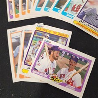 14 Fleer '90 Baseball Cards