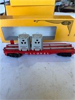 Lionel radioactive car with waste containers