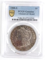 1888-S U.S. Morgan Silver Dollar PCGS AU Details