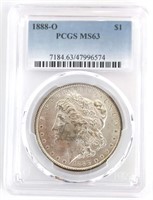 1888-O U.S. Morgan Silver Dollar PCGS MS 63