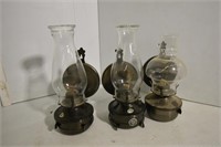 3- Wall Hanging Kerosene Lanterns