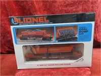 New Lionel Western Maryland coal dump car.
