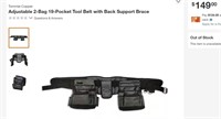 FM6514 Adjustable Tool Belt