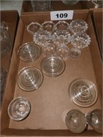 GLASS NAPKIN RINGS- SHOT GLASSES & OTHER