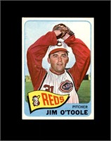 1965 Topps #60 Jim O'Toole EX to EX-MT+