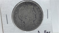 1905S Barber Half Dollar