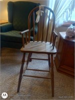 Antique Child's High Chair