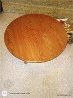 Round Oak Coffee Table