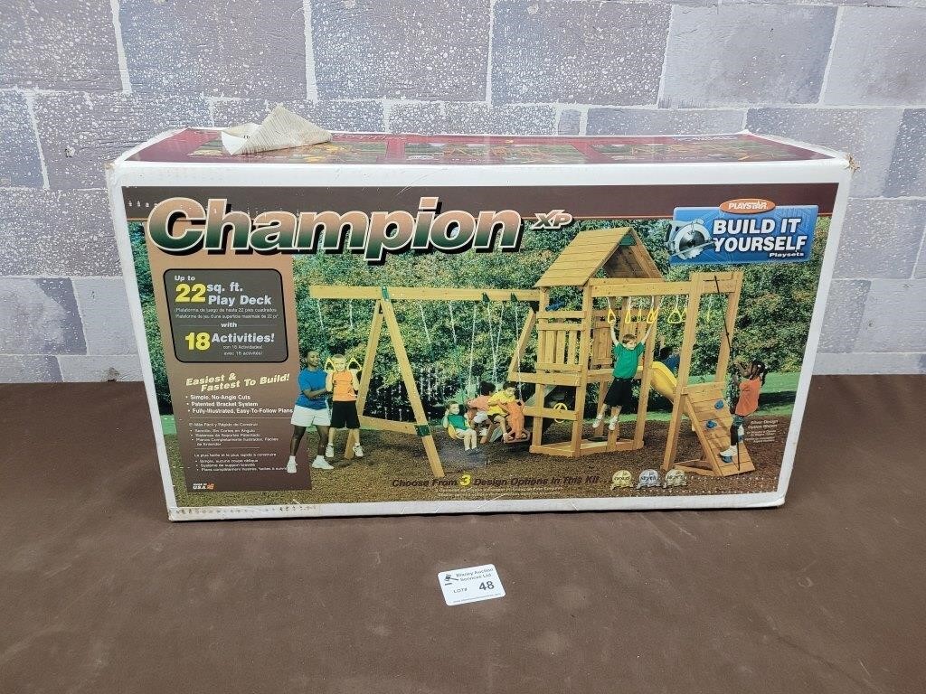 Champion "Up to 22sq. ft. play deck