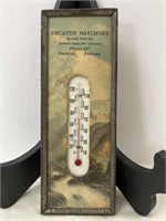 Decatur Hatchery thermometer