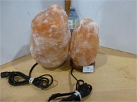 2 Healing Stone Lamps