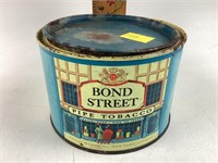 Bond Street pipe tobacco tin