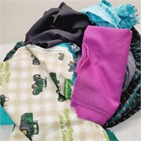 Mixed Sewing Fabric in Cloth Bag - John Deere +