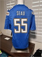 NWT CHARGERS SEAU JERSEY 55